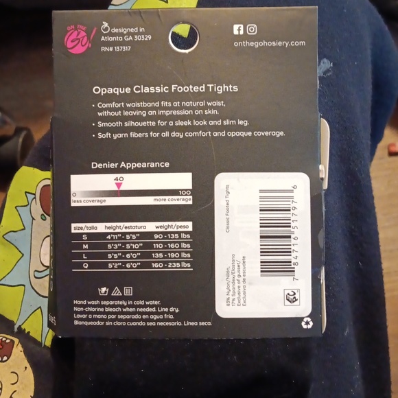 Classic tights - Picture 2 of 4